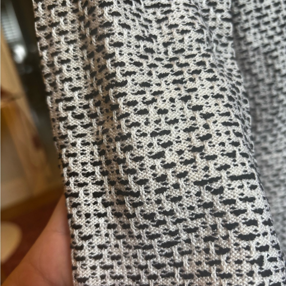 St. John Black and White Tweed Dress Suit - Picture 2 of 6